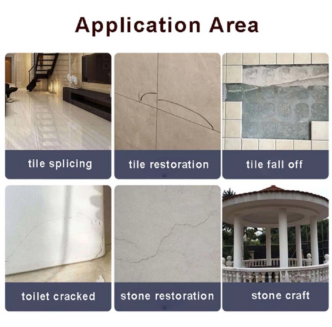 Gns Marble Adhesive Epoxy Resin Based for Repair Stone Colors