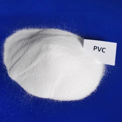 La résine PVC vierge en poudre blanche Sg5 est appliquée au tuyau en PVC de qualité tuyau, le prix du profil en PVC est compétitif